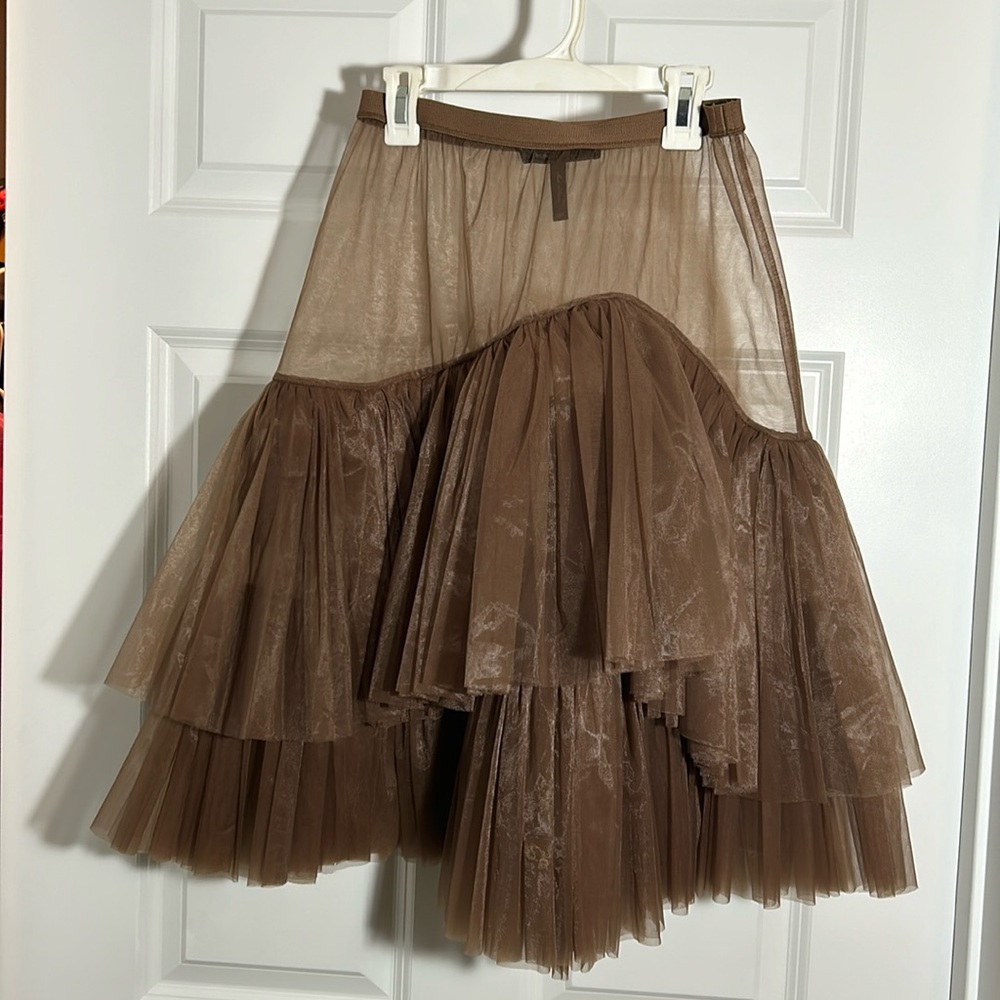 Nude Tulle skirt